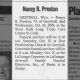 Obituary for Nancy R. Preston (Aged 79)